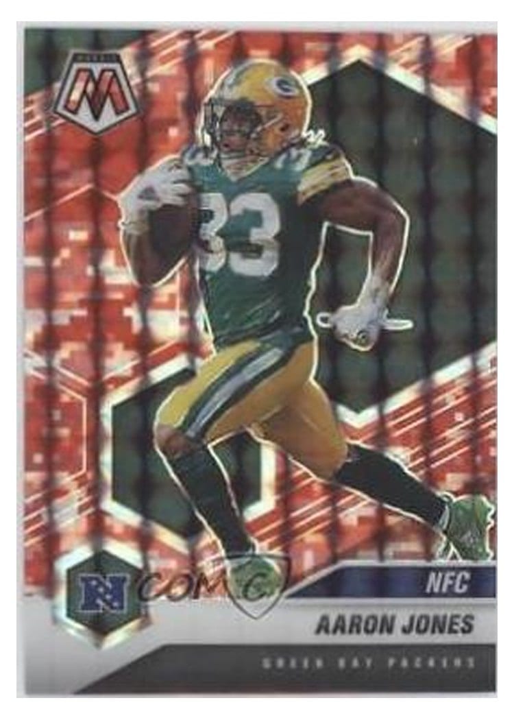 2021 Panini Mosaic Base Set Aaron Jones #212 card