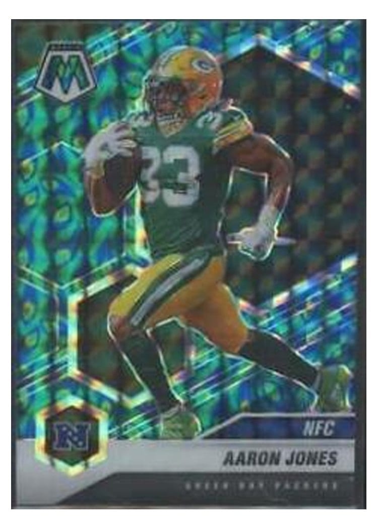 2021 Panini Mosaic Base Set Aaron Jones #212 card