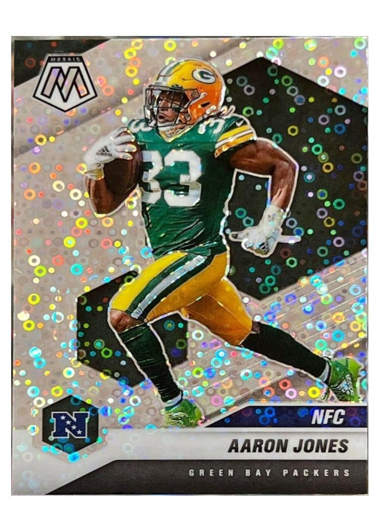 2021 Panini Mosaic Base Set Aaron Jones #212 card