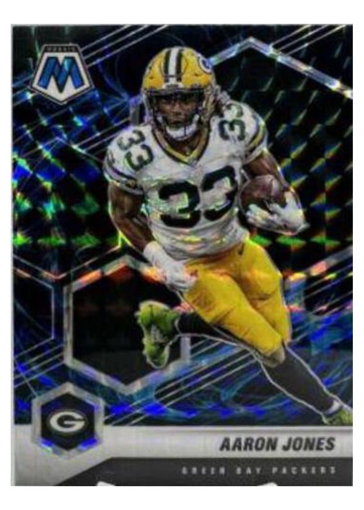 2021 Panini Mosaic Base Set Aaron Jones #81 card