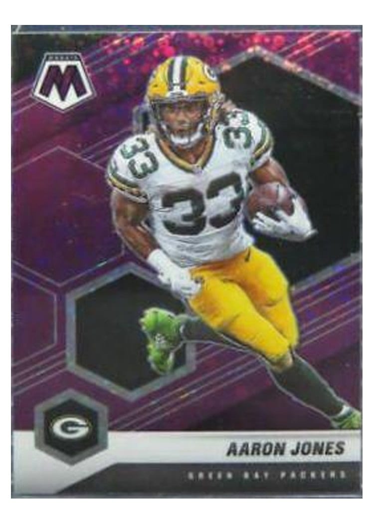 2021 Panini Mosaic Base Set Aaron Jones #81 card