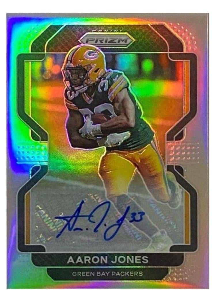 2021 Panini Prizm Base Set Aaron Jones #139 card