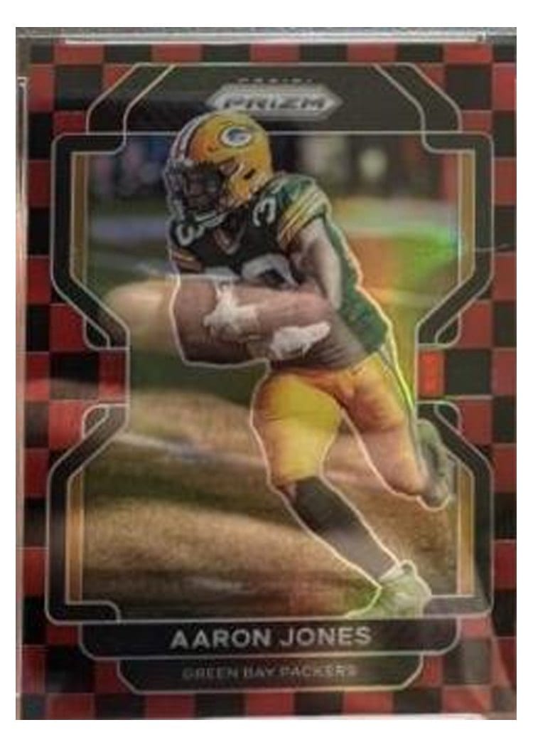 2021 Panini Prizm Base Set Aaron Jones #139 card