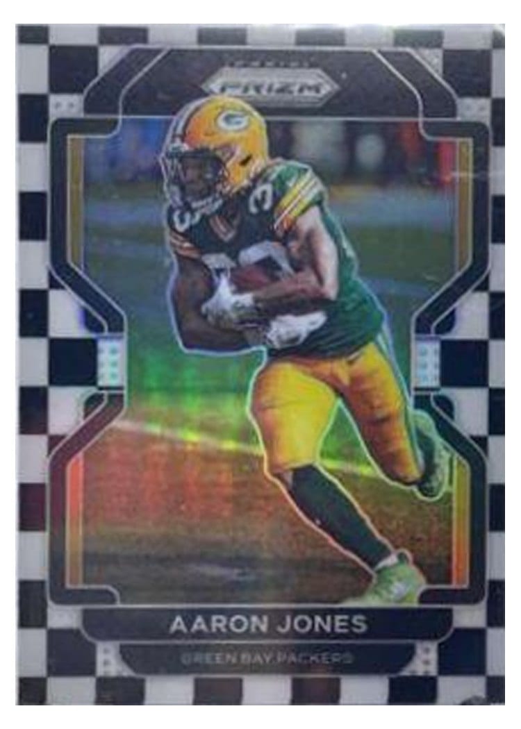 2021 Panini Prizm Base Set Aaron Jones #139 card