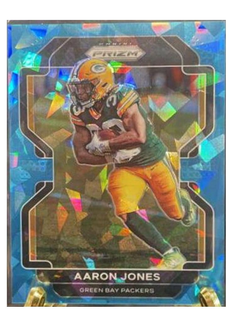 2021 Panini Prizm Base Set Aaron Jones #139 card