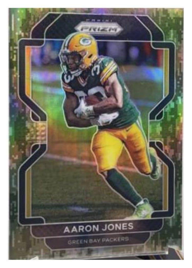 2021 Panini Prizm Base Set Aaron Jones #139 card