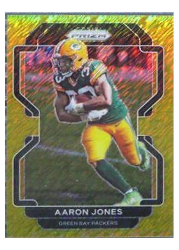 2021 Panini Prizm Base Set Aaron Jones #139 card
