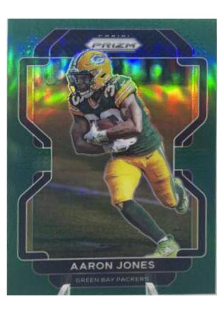 2021 Panini Prizm Base Set Aaron Jones #139 card