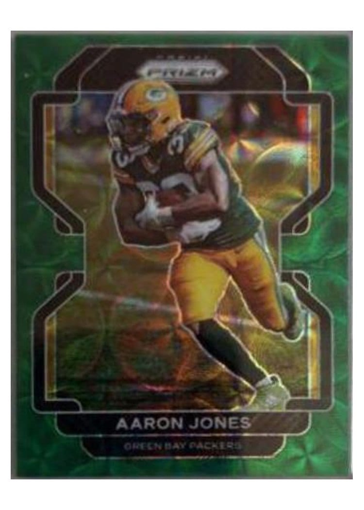2021 Panini Prizm Base Set Aaron Jones #139 card