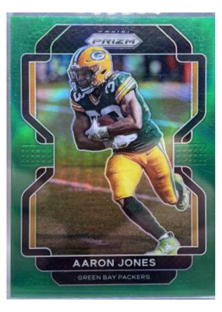 2021 Panini Prizm Base Set Aaron Jones #139 card