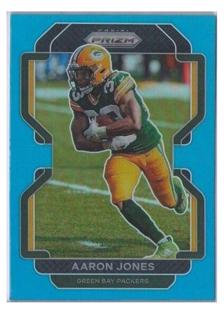 2021 Panini Prizm Base Set Aaron Jones #139 card