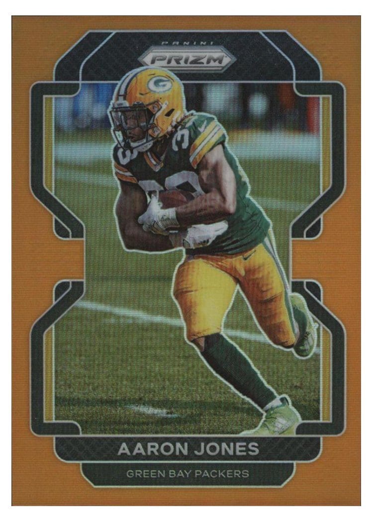 2021 Panini Prizm Base Set Aaron Jones #139 card