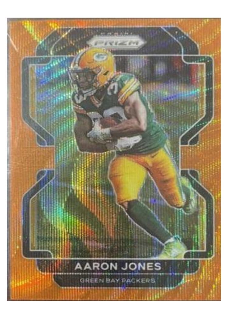 2021 Panini Prizm Base Set Aaron Jones #139 card