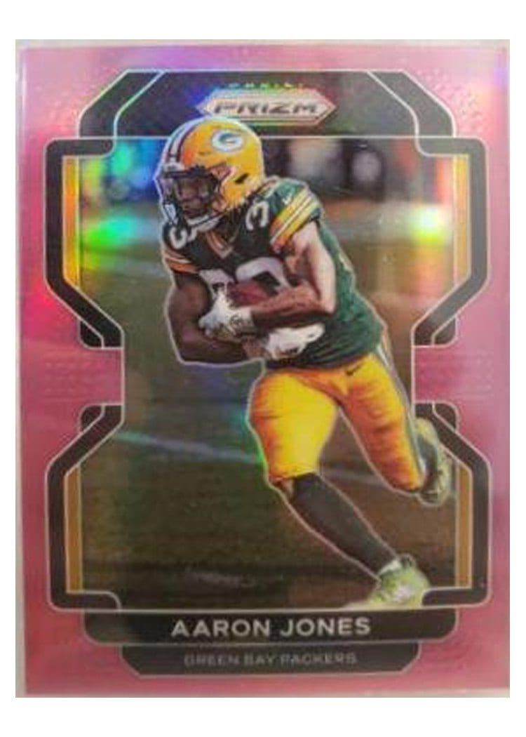 2021 Panini Prizm Base Set Aaron Jones #139 card