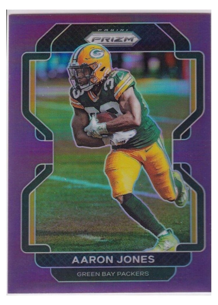 2021 Panini Prizm Base Set Aaron Jones #139 card