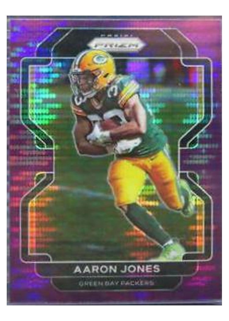 2021 Panini Prizm Base Set Aaron Jones #139 card