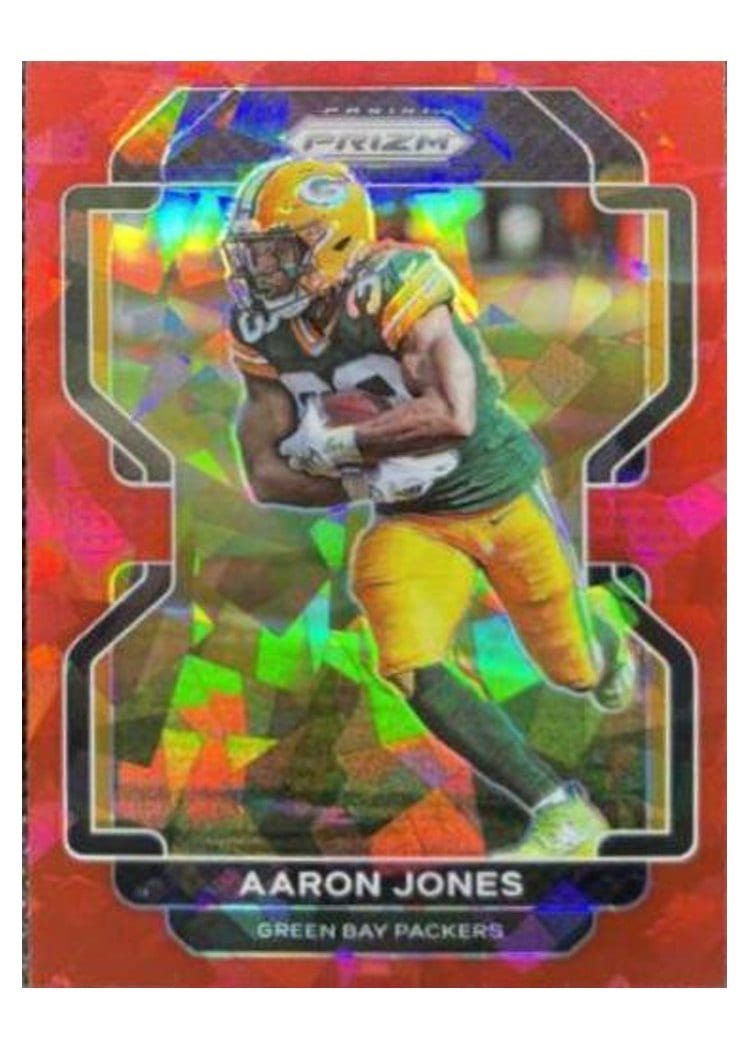 2021 Panini Prizm Base Set Aaron Jones #139 card