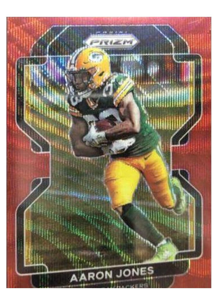 2021 Panini Prizm Base Set Aaron Jones #139 card