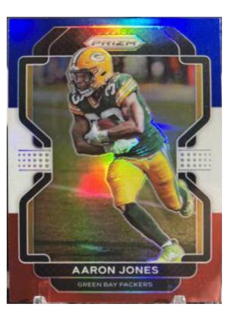 2021 Panini Prizm Base Set Aaron Jones #139 card