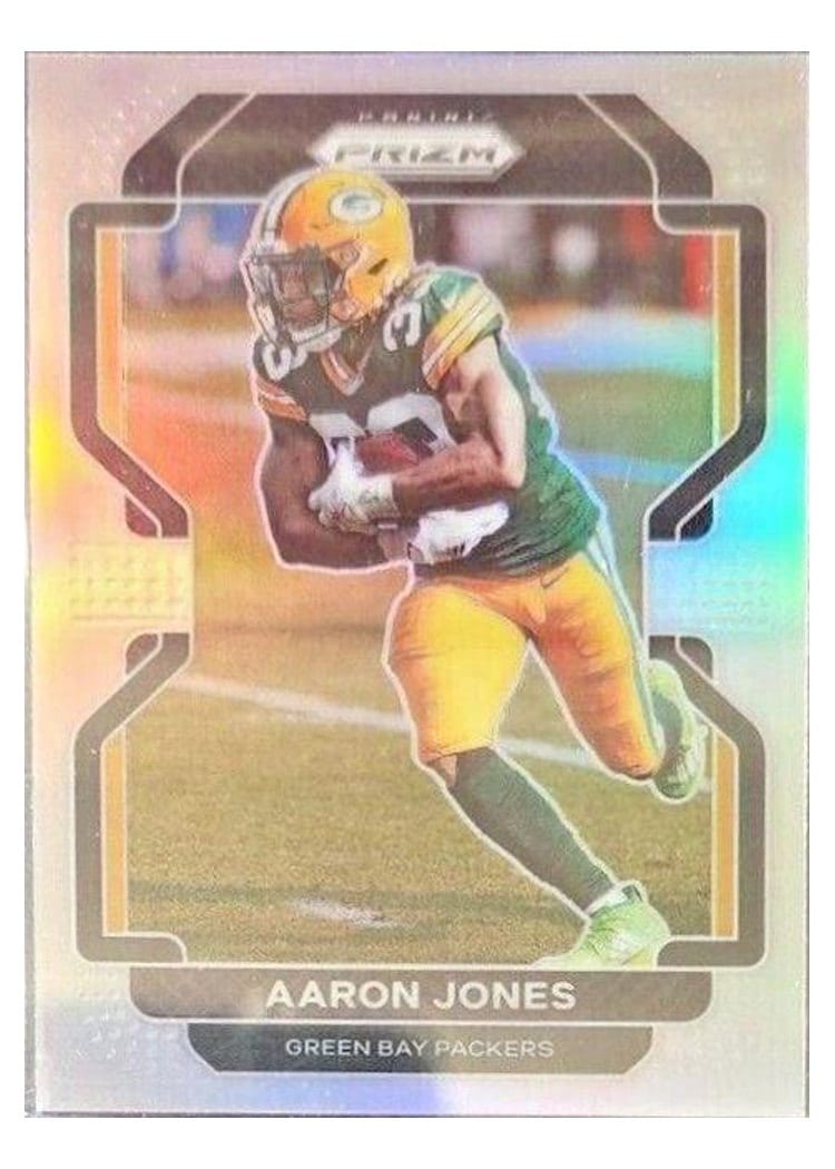 2021 Panini Prizm Base Set Aaron Jones #139 card