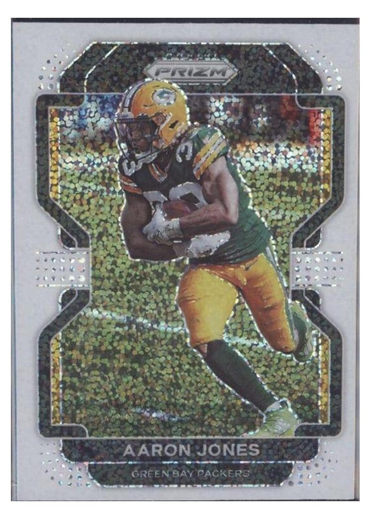 2021 Panini Prizm Base Set Aaron Jones #139 card