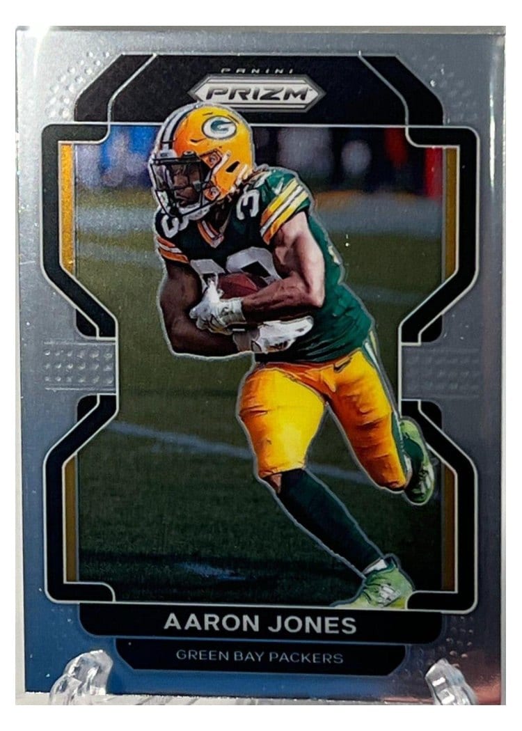 2021 Panini Prizm Base Set Aaron Jones #139 card