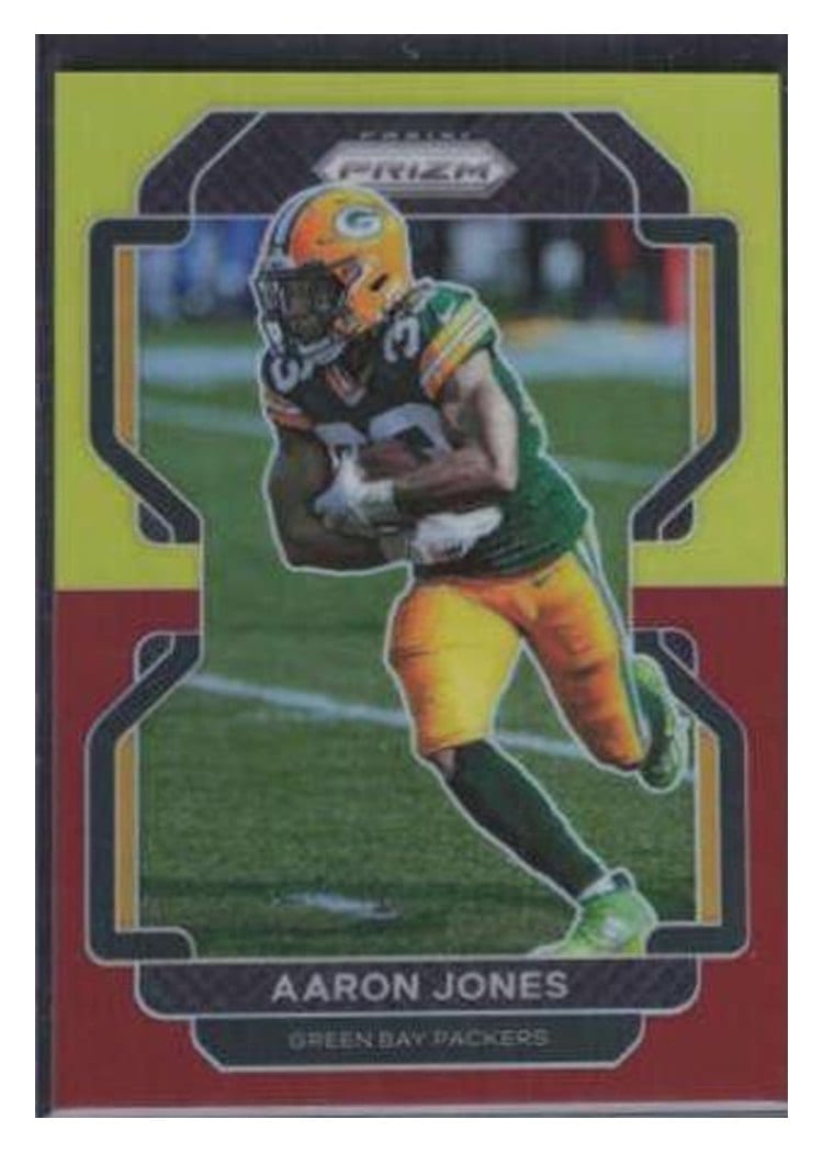 2021 Panini Prizm Base Set Aaron Jones #139 card