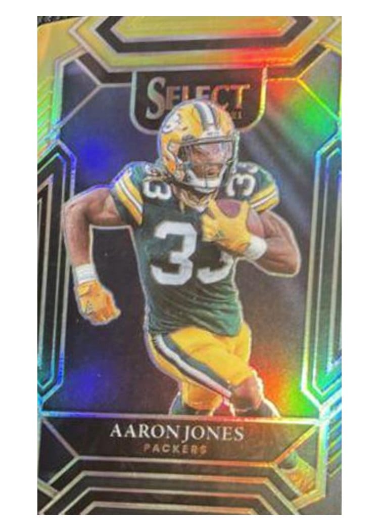 2021 Panini Select Base Set Aaron Jones #214 card