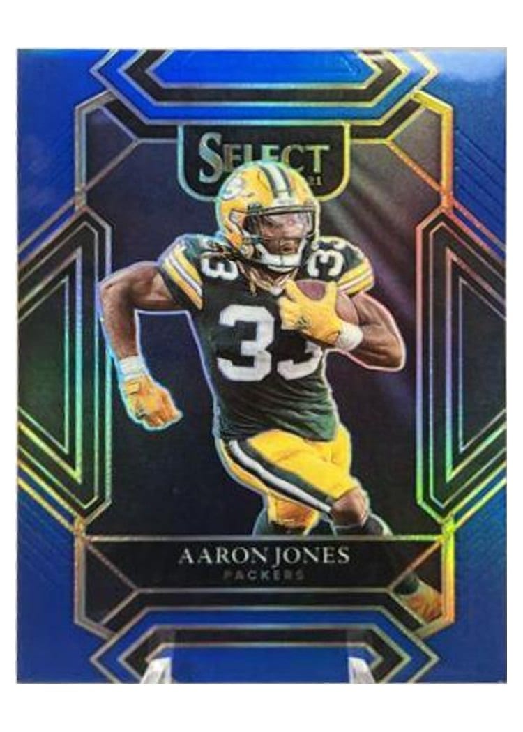 2021 Panini Select Base Set Aaron Jones #214 card