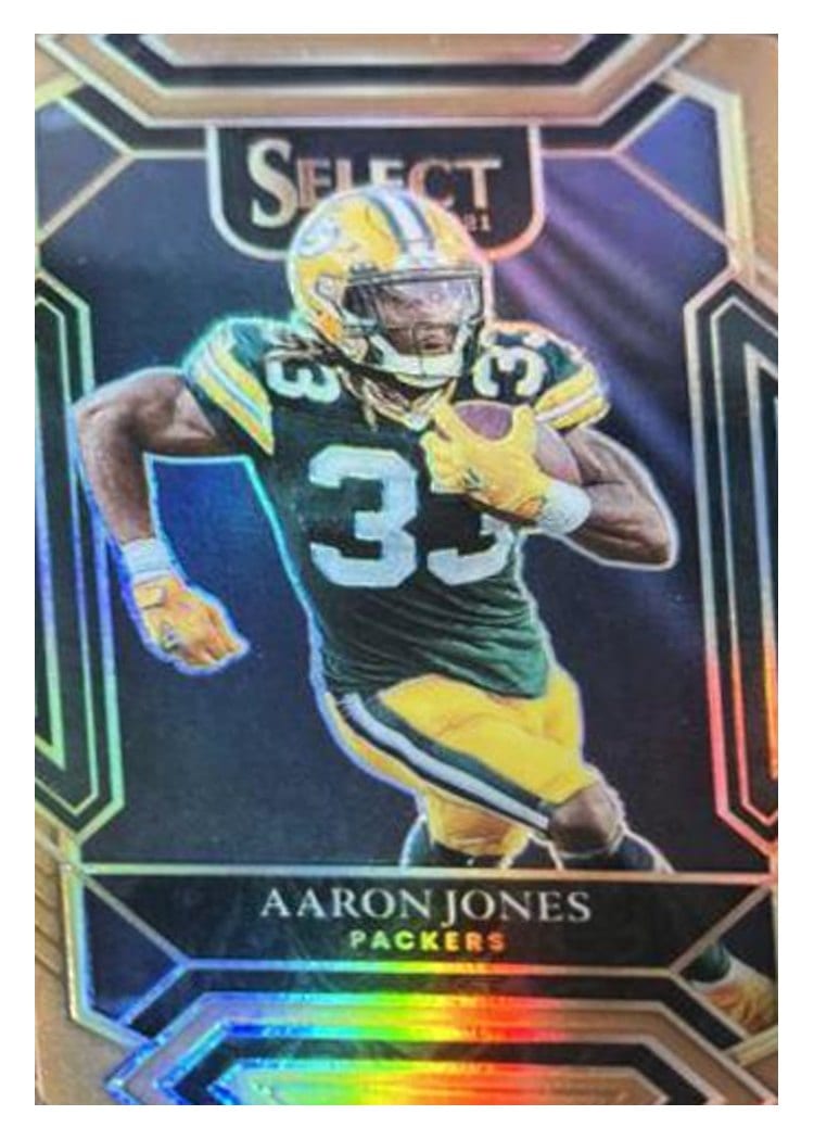 2021 Panini Select Base Set Aaron Jones #214 card
