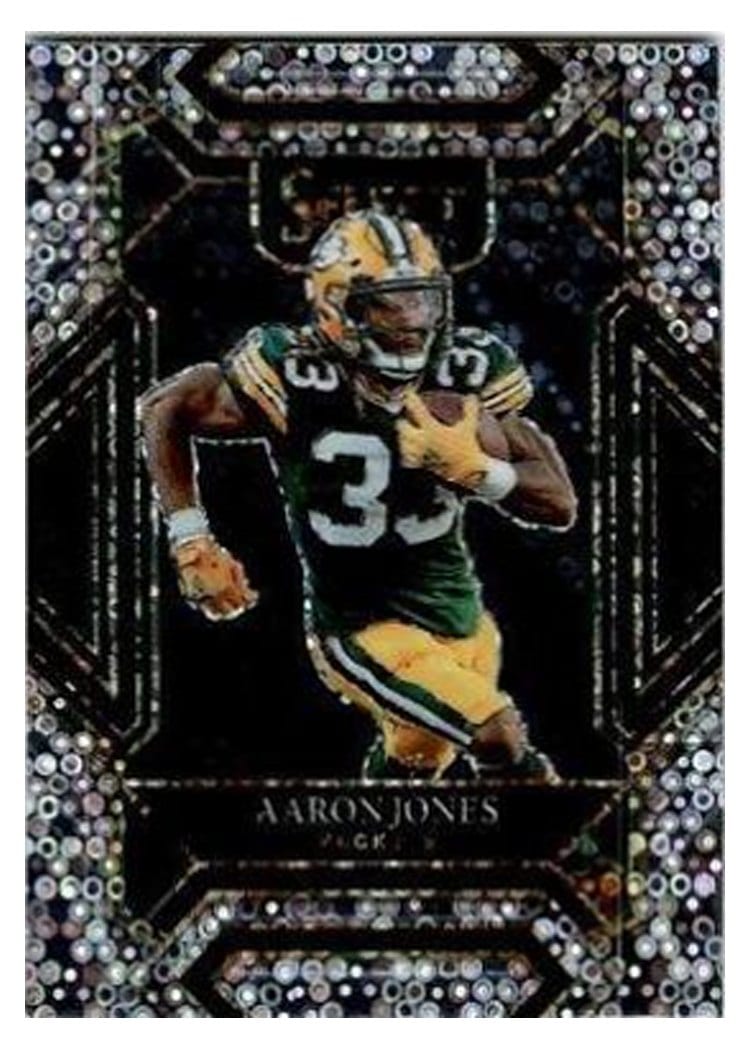 2021 Panini Select Base Set Aaron Jones Disco #214 card