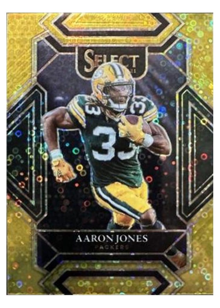 2021 Panini Select Base Set Aaron Jones #214 card