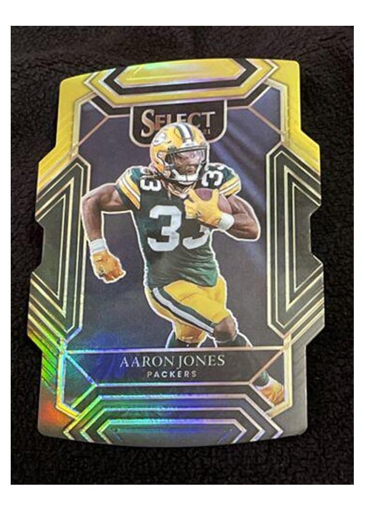 2021 Panini Select Base Set Aaron Jones #214 card