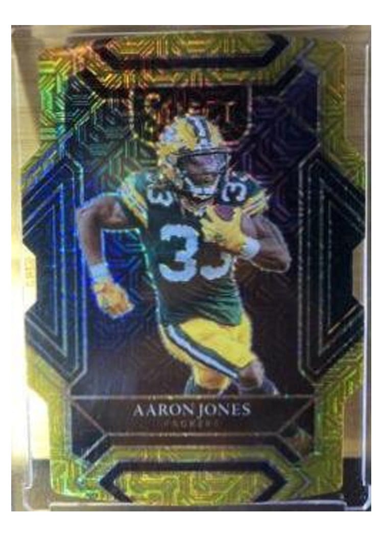 2021 Panini Select Base Set Aaron Jones #214 card
