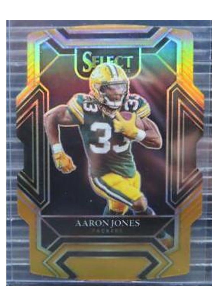 2021 Panini Select Base Set Aaron Jones #214 card