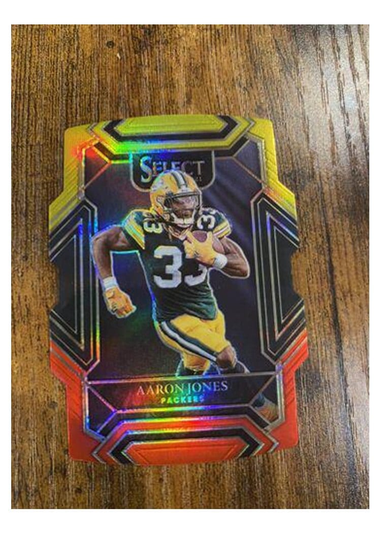 2021 Panini Select Base Set Aaron Jones #214 card