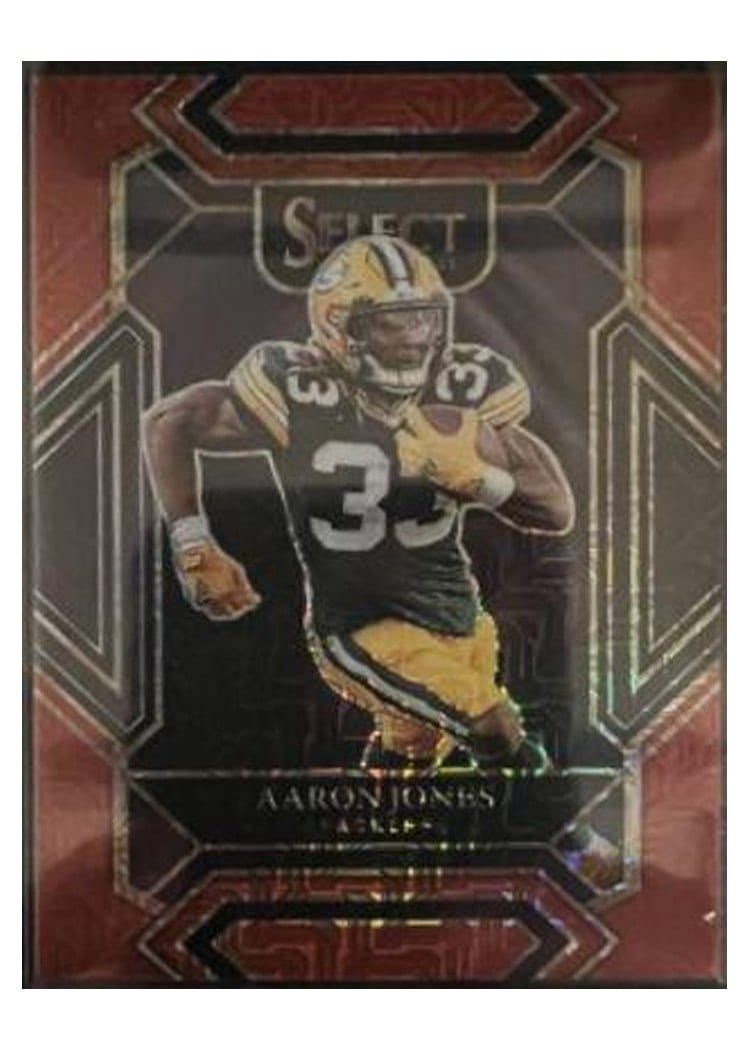 2021 Panini Select Base Set Aaron Jones #214 card