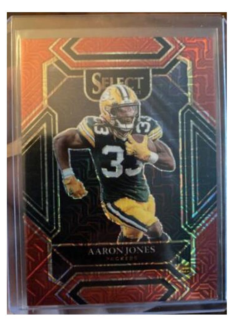 2021 Panini Select Base Set Aaron Jones #214 card