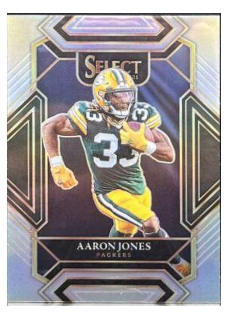 2021 Panini Select Base Set Aaron Jones #214 card