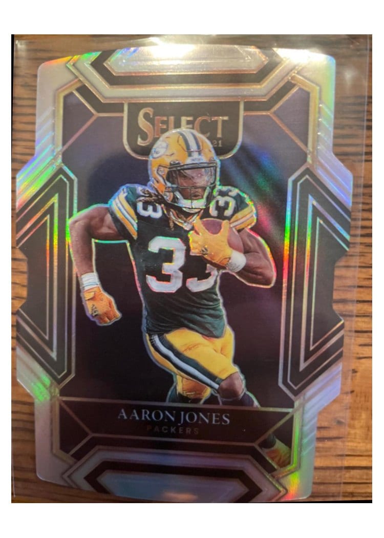 2021 Panini Select Base Set Aaron Jones #214 card