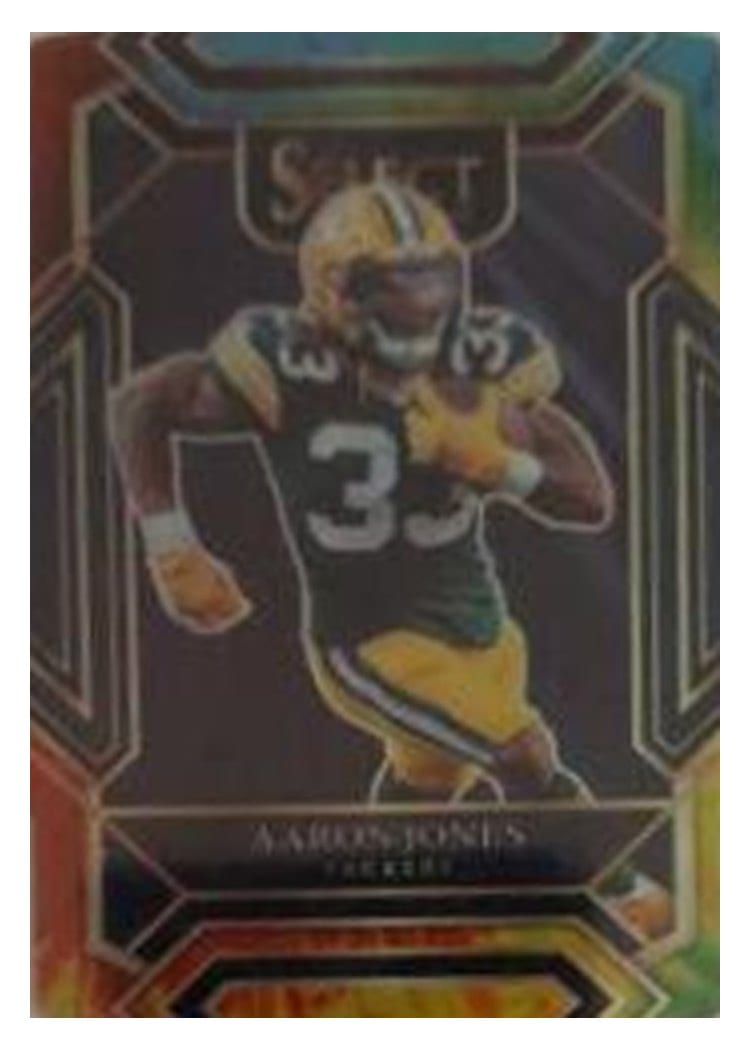 2021 Panini Select Base Set Aaron Jones #214 card