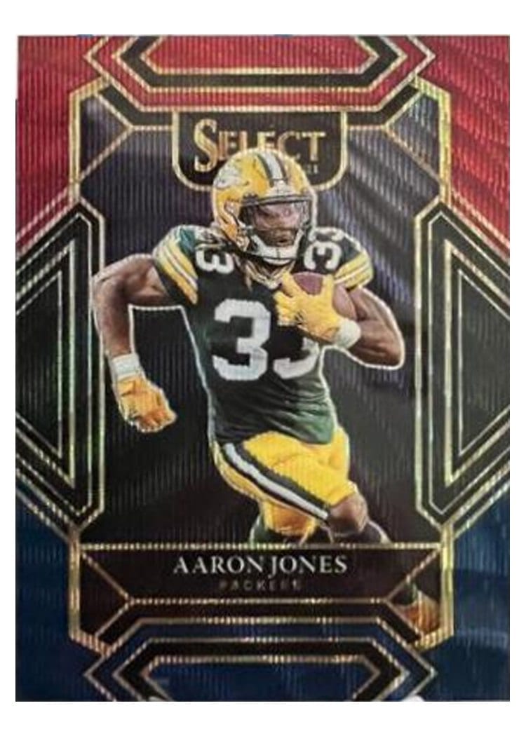 2021 Panini Select Base Set Aaron Jones #214 card