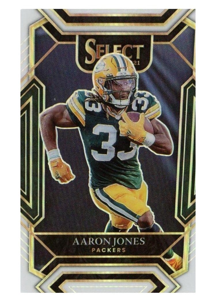 2021 Panini Select Base Set Aaron Jones #214 card