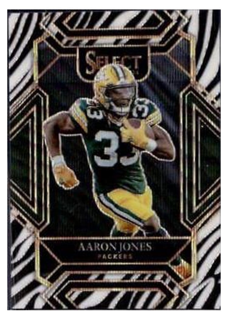 2021 Panini Select Base Set Aaron Jones #214 card