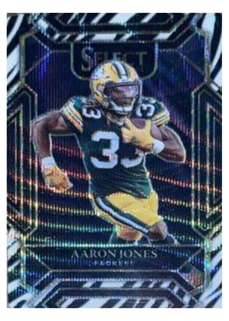 2021 Panini Select Base Set Aaron Jones #214 card