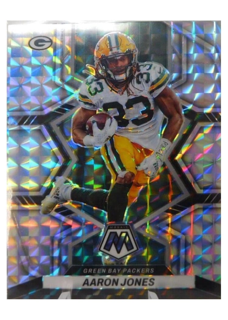 2022 Panini Mosaic Base Set Aaron Jones #70 card