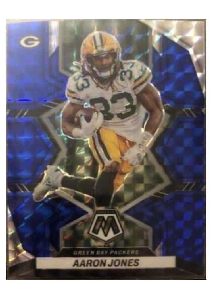 2022 Panini Mosaic Base Set Aaron Jones #70 card