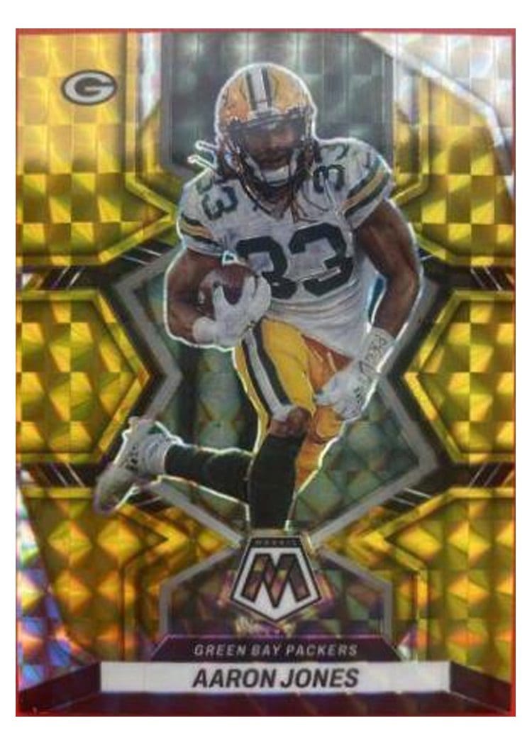 2022 Panini Mosaic Base Set Aaron Jones #70 card
