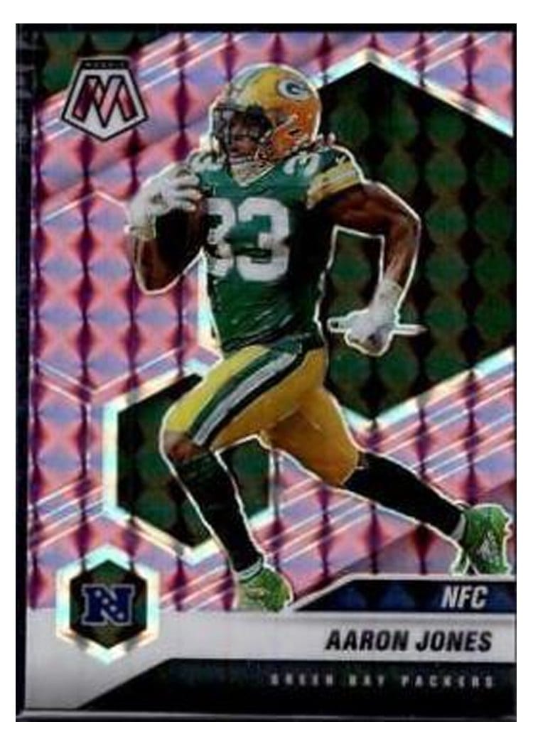 2022 Panini Mosaic Base Set Aaron Jones #70 card