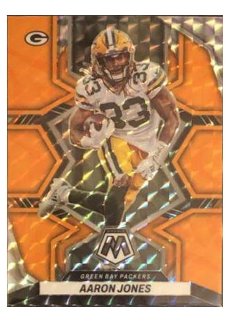 2022 Panini Mosaic Base Set Aaron Jones #70 card